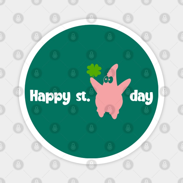 Happy St "Patricks" Day Magnet by Dandzo